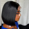 BeLady 8-16 inches Glueless Ready To Wear Short Bob Wigs Transparent Pre Cut Lace Wig 200_