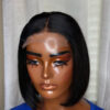 BeLady 8-16 inches Glueless Ready To Wear Short Bob Wigs Transparent Pre Cut Lace Wig 200_