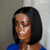 BeLady 8-16 inches Glueless Ready To Wear Short Bob Wigs Transparent Pre Cut Lace Wig 200_