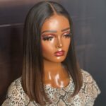 BeLady 12-20 inches 300_ Density 16A Double Drawn Raw Vietnamese Human Hair Wig 2x6 HD Lace Closure Wig Bone Straight Human Hair Wig for Black Women