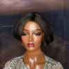 BeLady 8-12 Inch 13x4 Lace Front Human Hair Short Bob Pixy Cut Wig 200_ Density