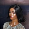 BeLady 12-16 Inches Turn-up Ready to wear Glueless Human Bob Wig With see Part Unit