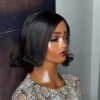 BeLady 12-16 Inches Turn-up Ready to wear Glueless Human Bob Wig With see Part Unit