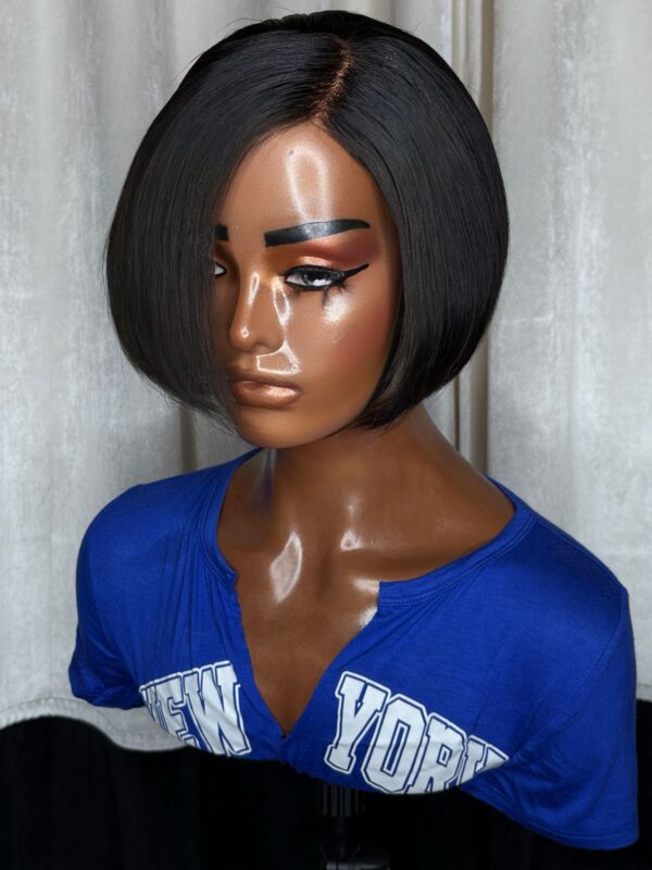 Lace Front Wig Human Pre Plucked For Women Natural - Image 2