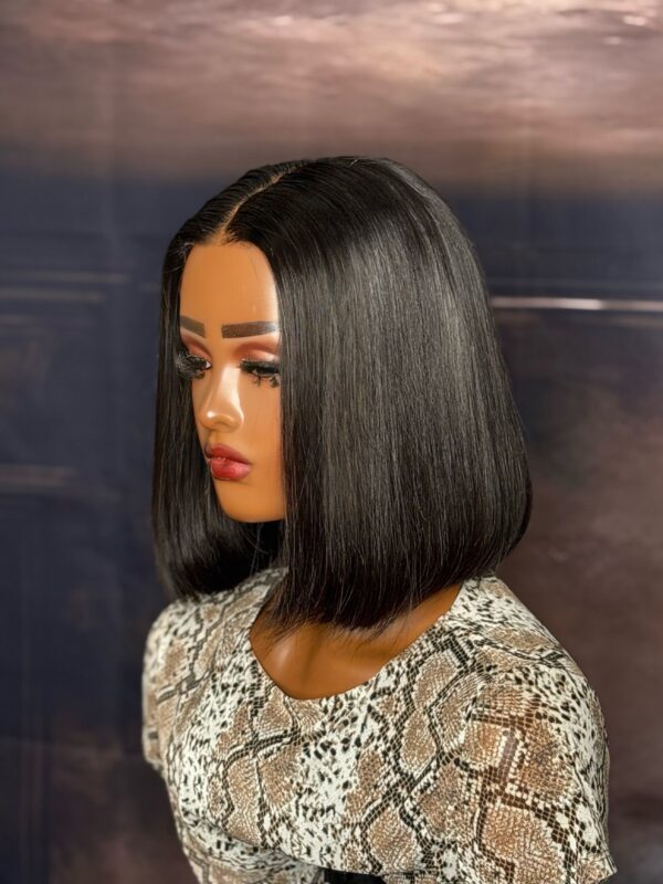 BeLady 10-16 Inches Double Drawn Vietnamese Bone Straight Bob Wig 200_ Density - Image 2
