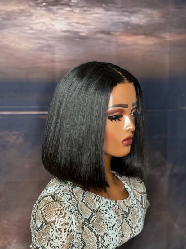 BeLady 10-16 Inches Double Drawn Vietnamese Bone Straight Bob Wig 200_ Density - Image 3