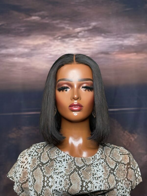 BeLady 10-16 Inches Double Drawn Vietnamese Bone Straight Bob Wig 200_ Density - Image 5