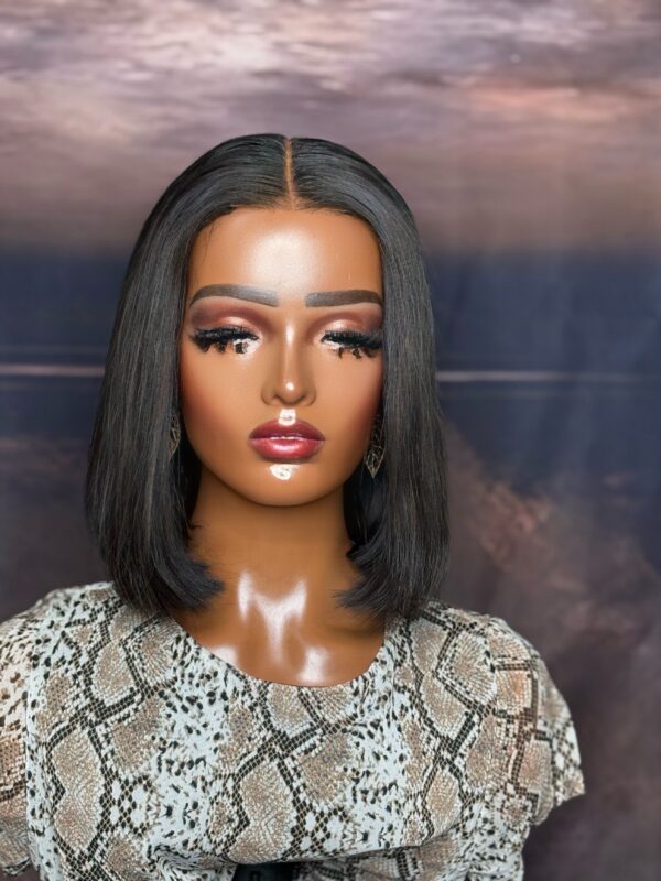 BeLady 10-16 Inches Double Drawn Vietnamese Bone Straight Bob Wig 200_ Density - Image 6