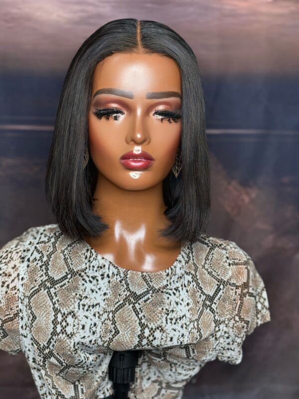 BeLady 10-16 Inches Double Drawn Vietnamese Bone Straight Bob Wig 200_ Density - Image 7